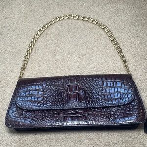 Vintage Ellen Tracy crocodile purse